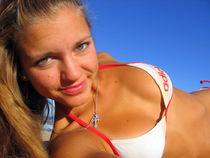 Sexy coeds posing