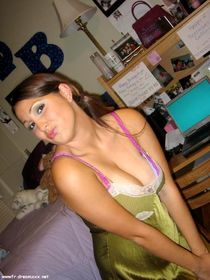 Babe in the red corset